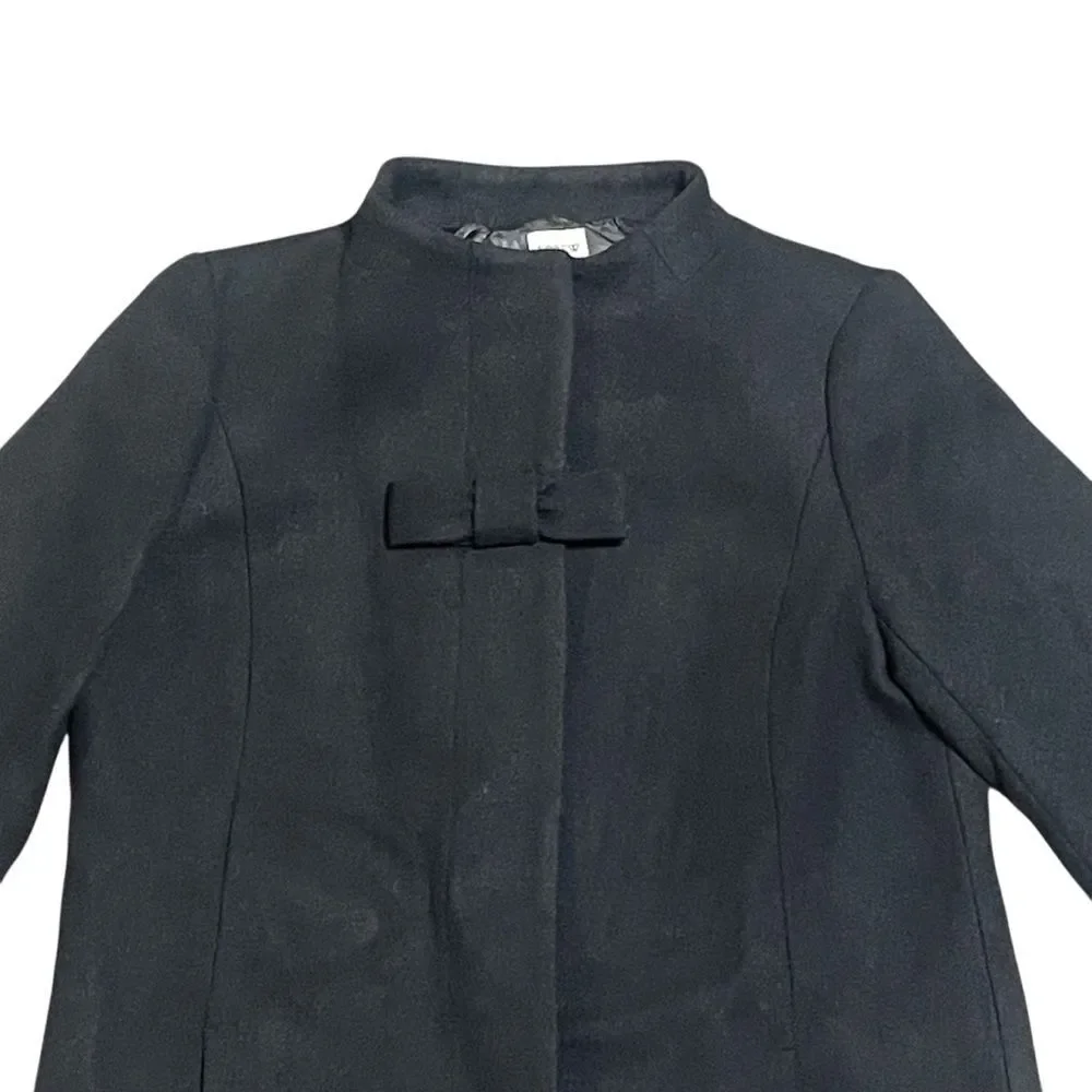 J. Crew Bow Coat Minimalist Chic Old Money NWT
